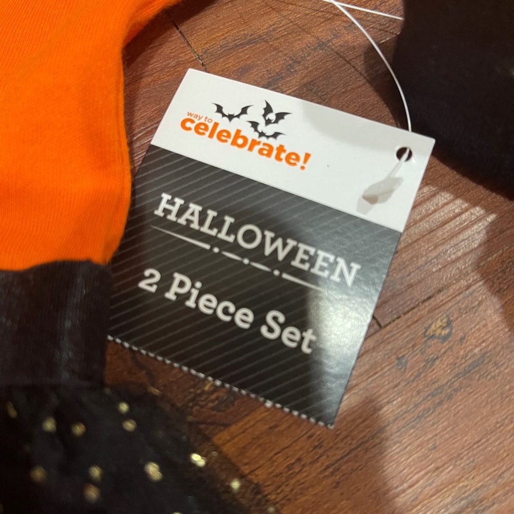 NWT Infants Pumpkin w/Tutu Onesie - Picture 5 of 8